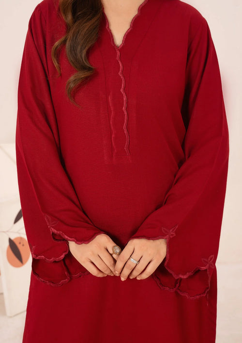 2Pc Embroidered Silk Karandi AML-W25-0055