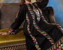 2Pc Embroidered Alpine Marina Black SAY-W26-0025