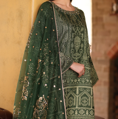 MJD-01 JACQUARD 3 PC STITCHED