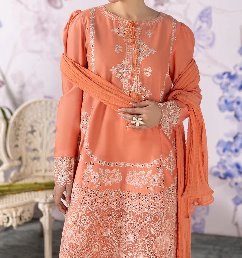 Peach Moonstone-Luxury Pret