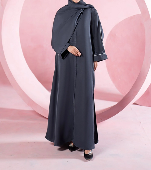 Slate Grace Abaya ABL-A26-0003