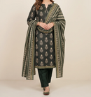 BAHAR 3pcs Stitched Printed Khaddar [D-6276]