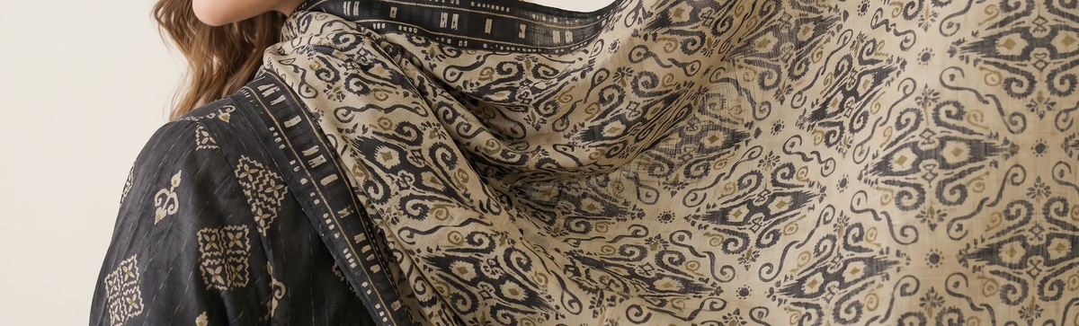 GHAZAL 3pcs Stitched Printed Khaddar [D-6274]