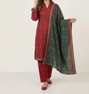 BAHAR 3pcs Stitched Printed Khaddar [D-6283]