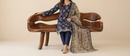 KIRAN 3pcs Stitched Printed Khaddar [D-6147]