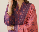 KIRAN 3pcs Stitched Printed Khaddar [D-6287]