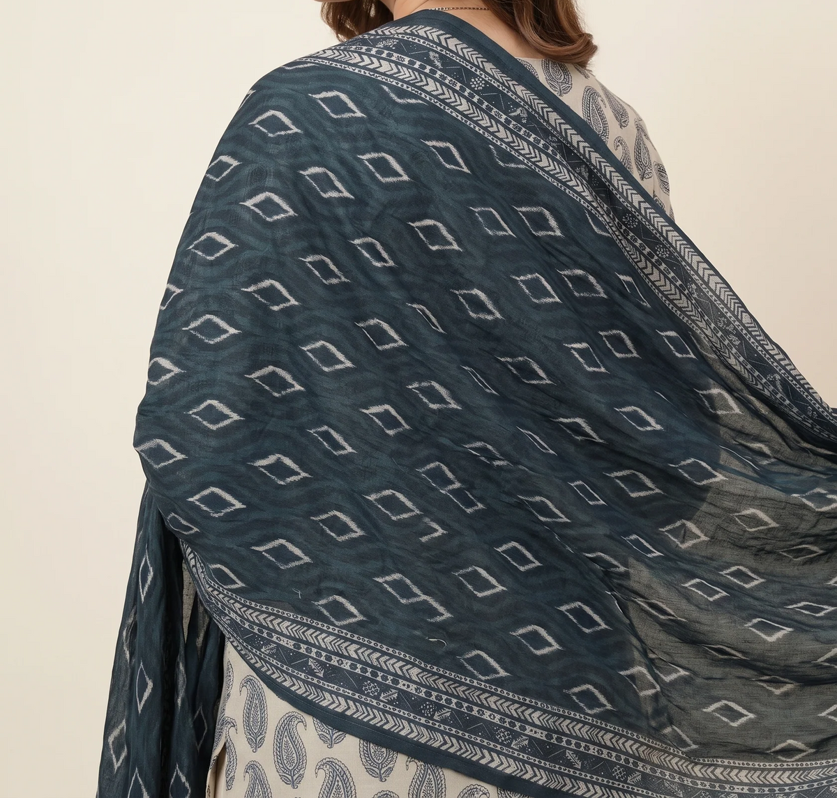 BAHAR 3pcs Stitched Printed Khaddar [D-6281]