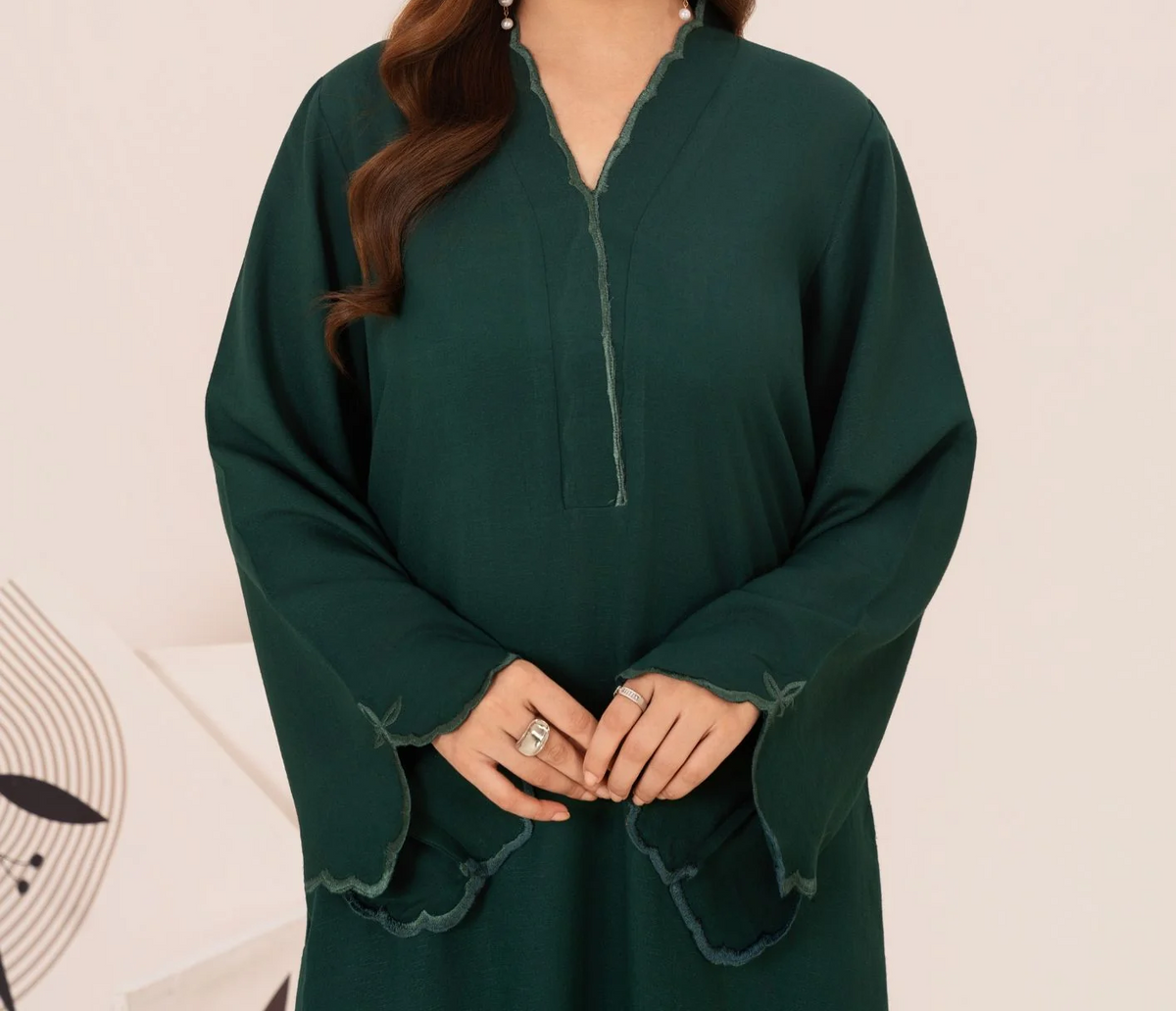 2Pc Embroidered Silk Karandi AML-W25-0056