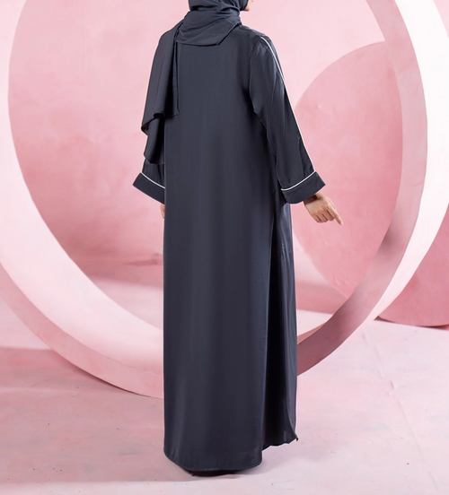 Slate Grace Abaya ABL-A26-0003