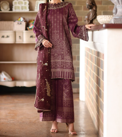 MJD-03 JACQUARD 3 PC STITCHED