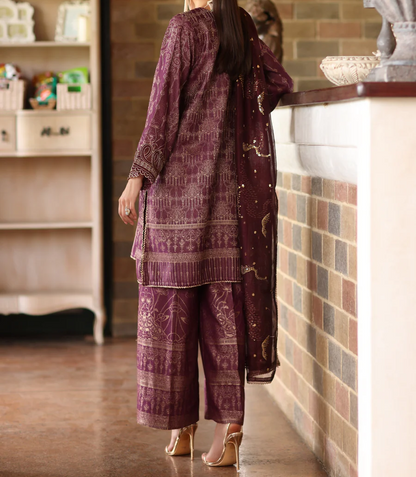 MJD-03 JACQUARD 3 PC STITCHED