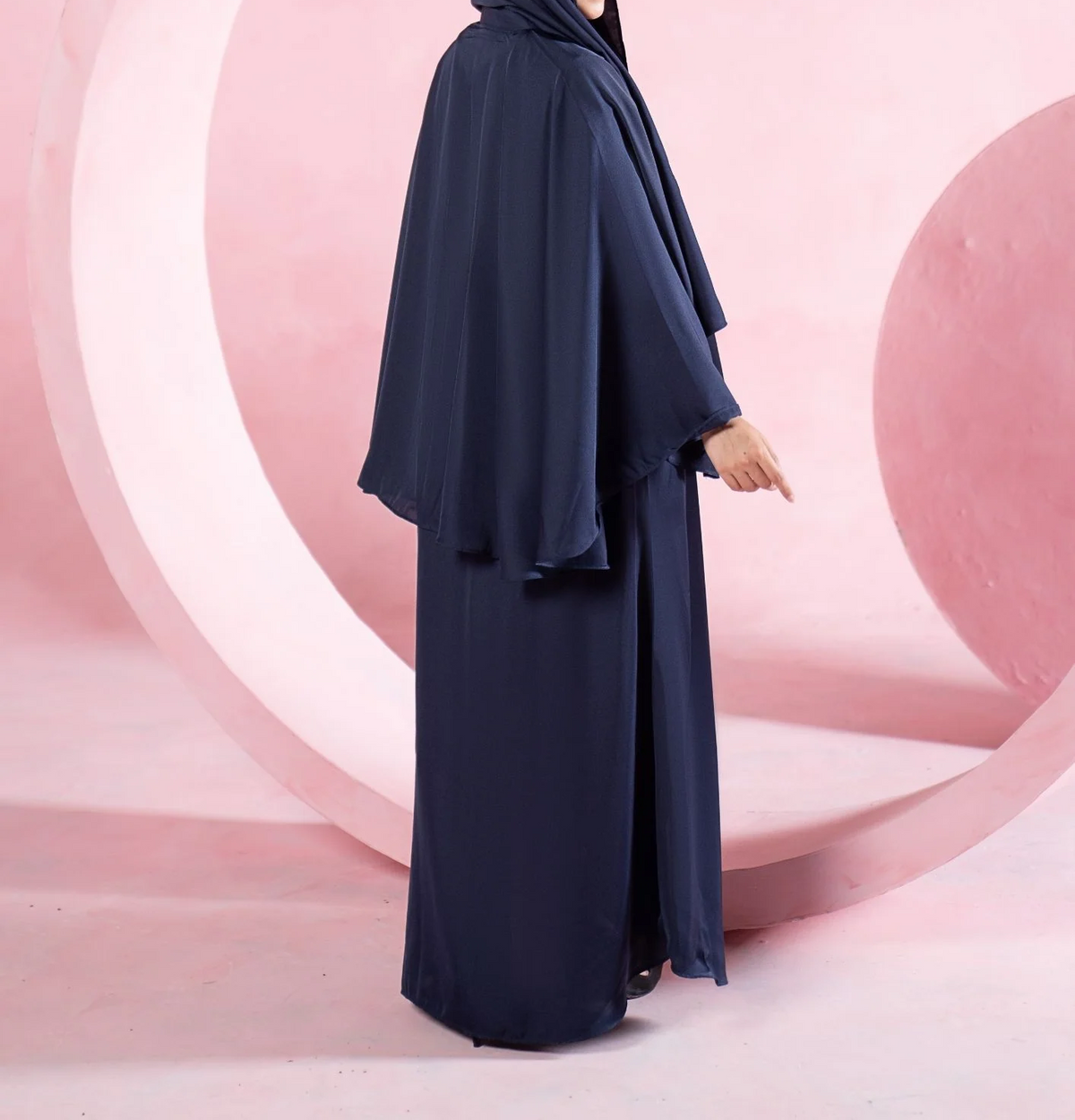Midnight Cape Abaya ABL-A26-0005
