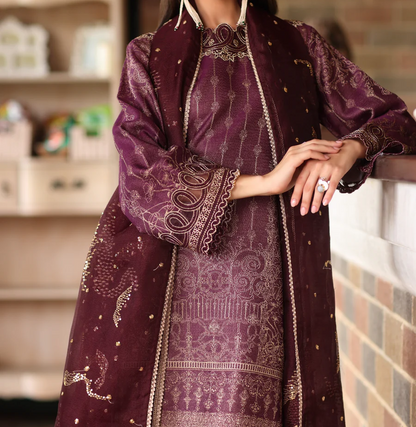 MJD-03 JACQUARD 3 PC STITCHED