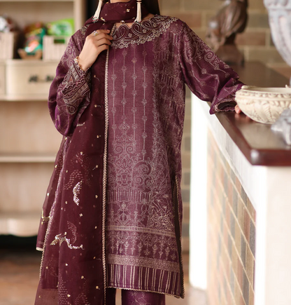 MJD-03 JACQUARD 3 PC STITCHED