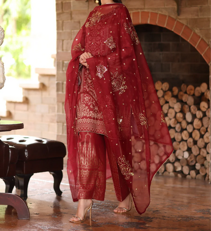 MJD-02 JACQUARD 3 PC STITCHED