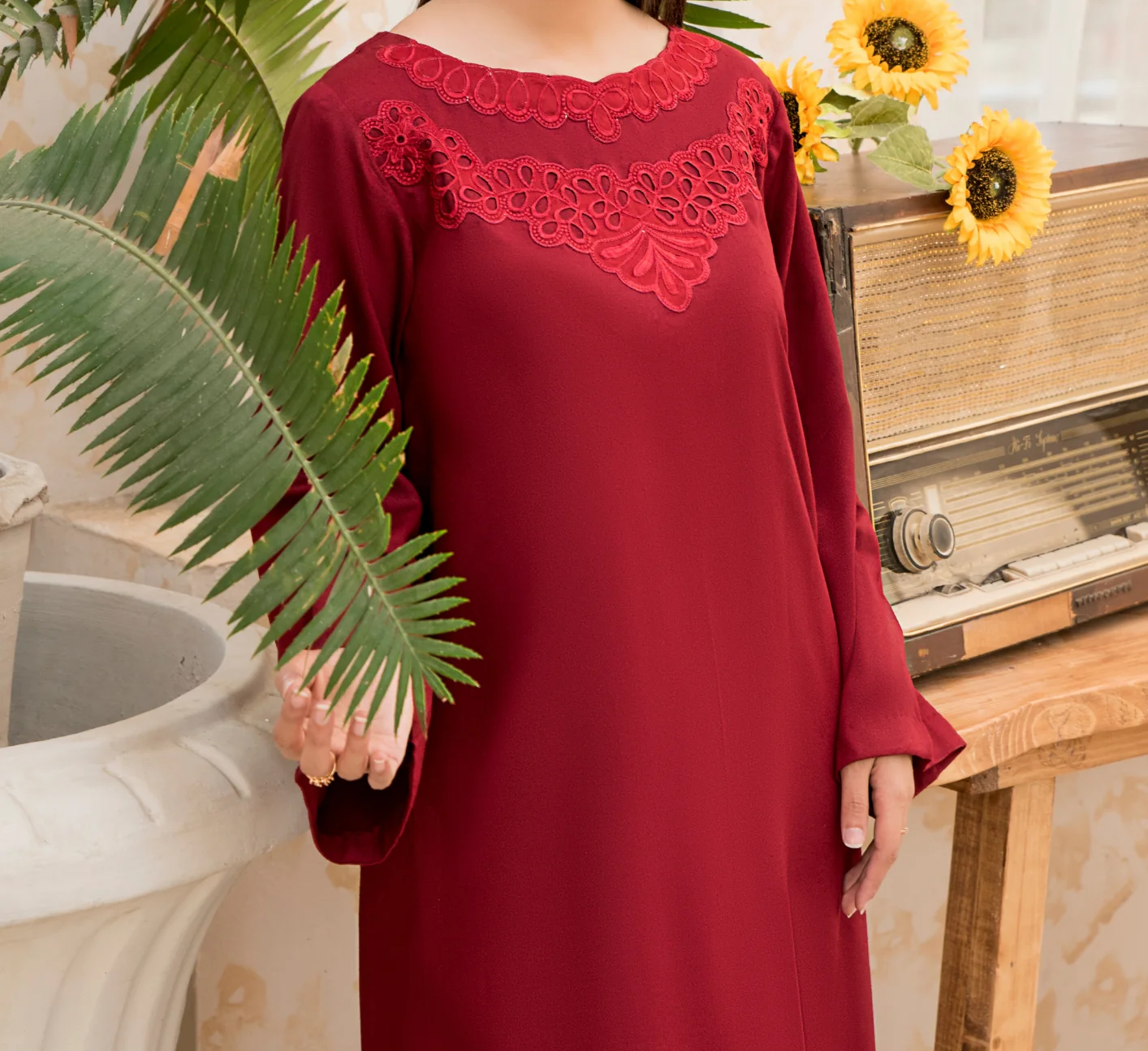 2pc Embroidered Deluxe Karandi W24-EMB-0018