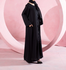 Noir Cascade Abaya ABL-A26-0006