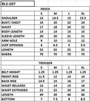 BLS-207 4PC STITCHED