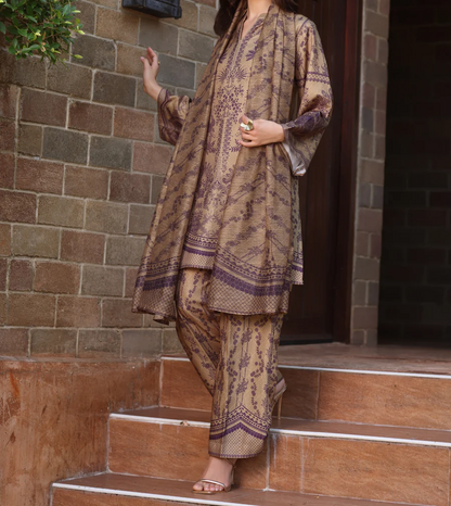 GD-03 3PC BLENDED KHADDAR