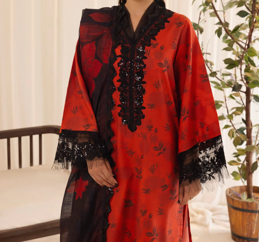 GLS-13 3PC Lawn STITCHED