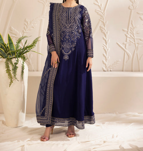 MGG-101 CHIFFON 3PC STITCHED