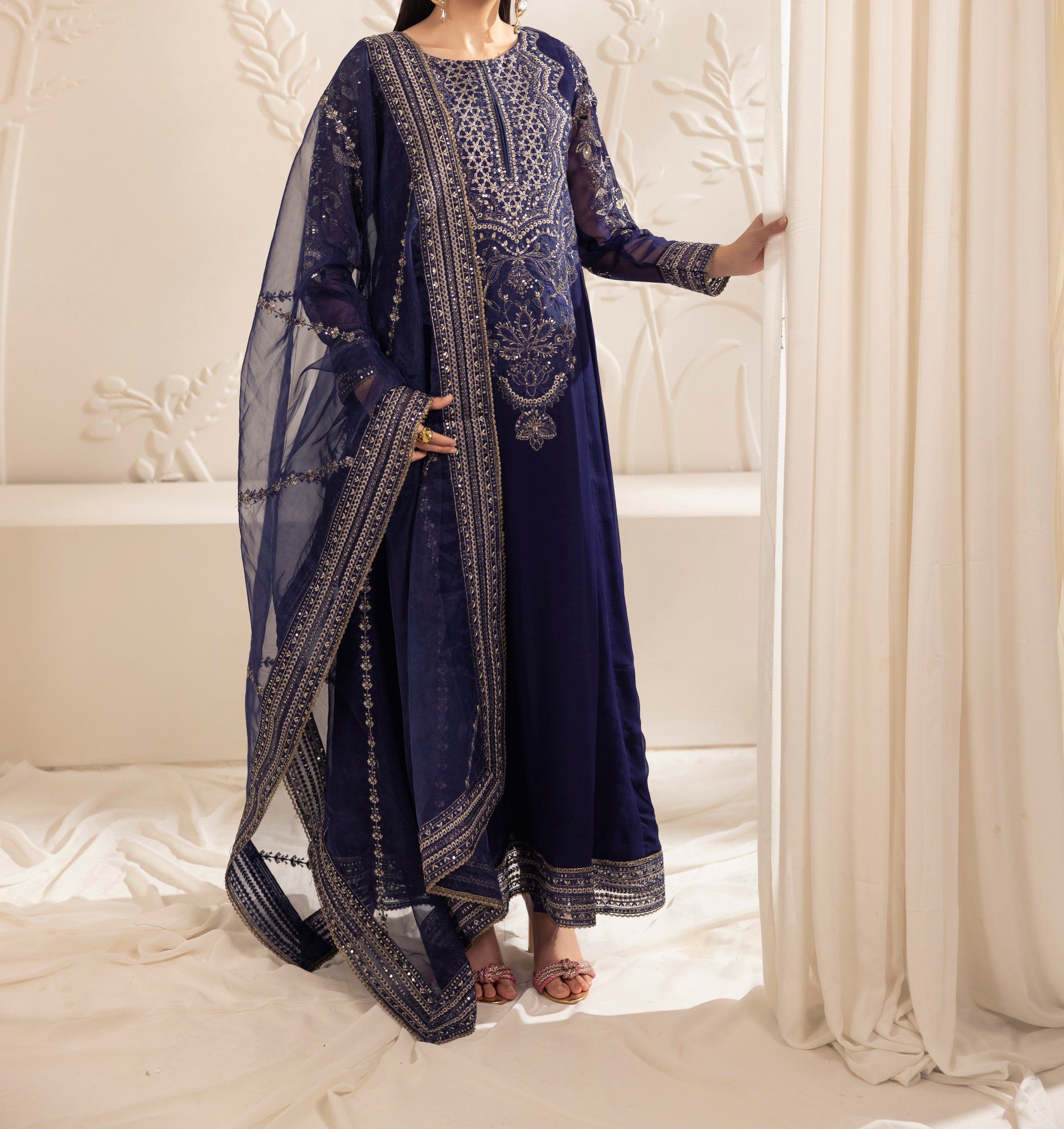 MGG-101 CHIFFON 3PC STITCHED