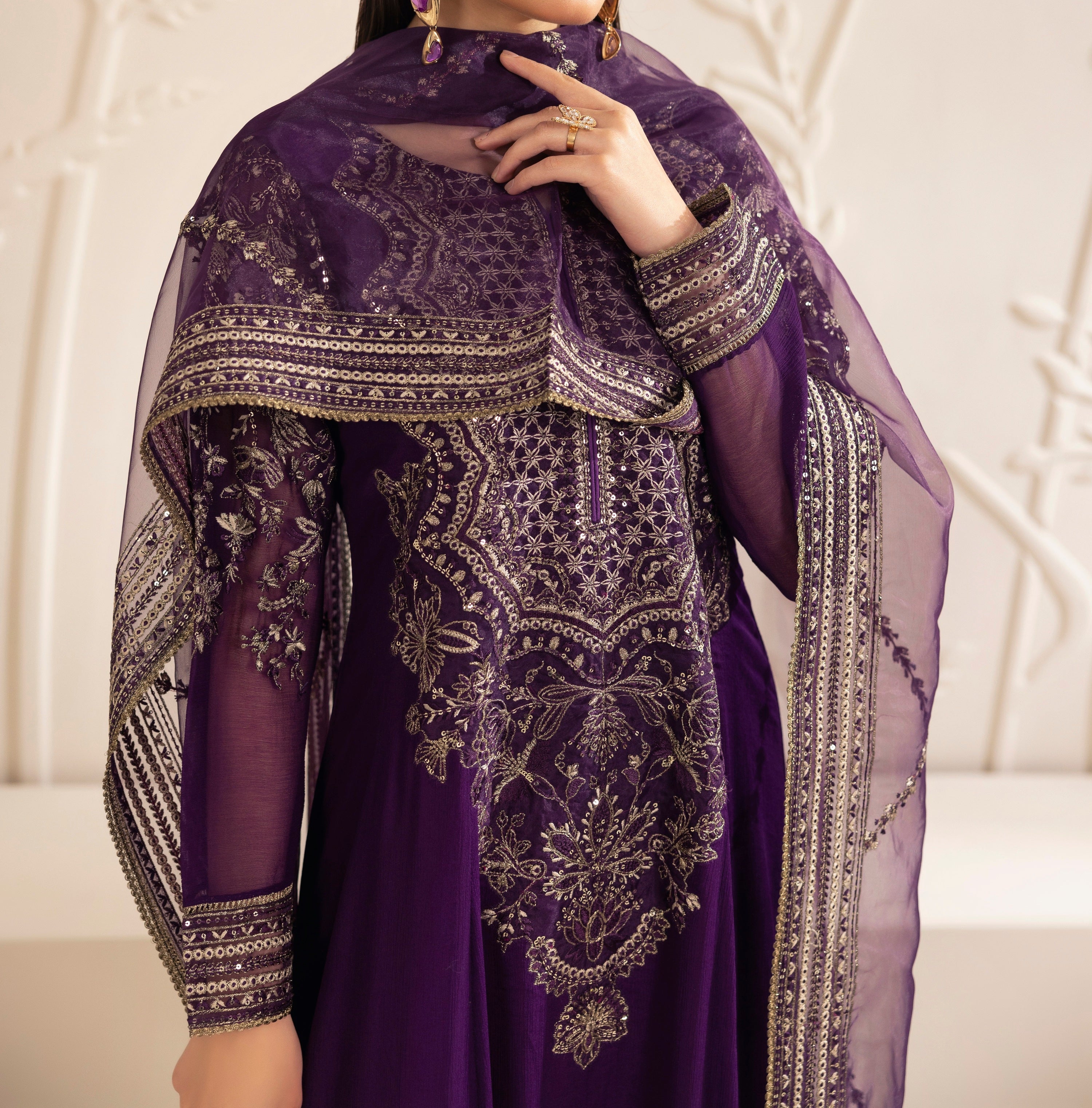 MGG-102 CHIFFON 3PC STITCHED