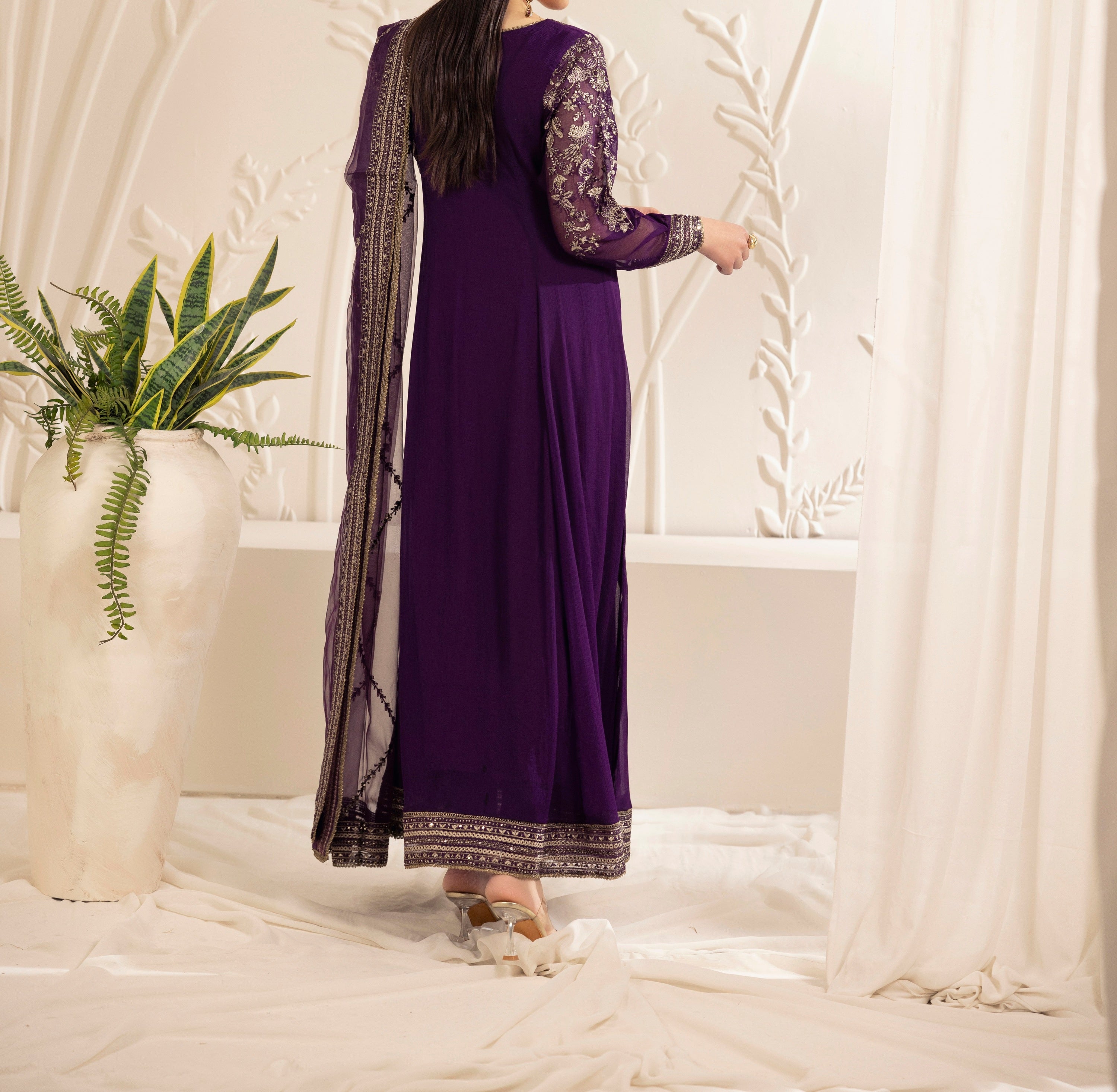 MGG-102 CHIFFON 3PC STITCHED