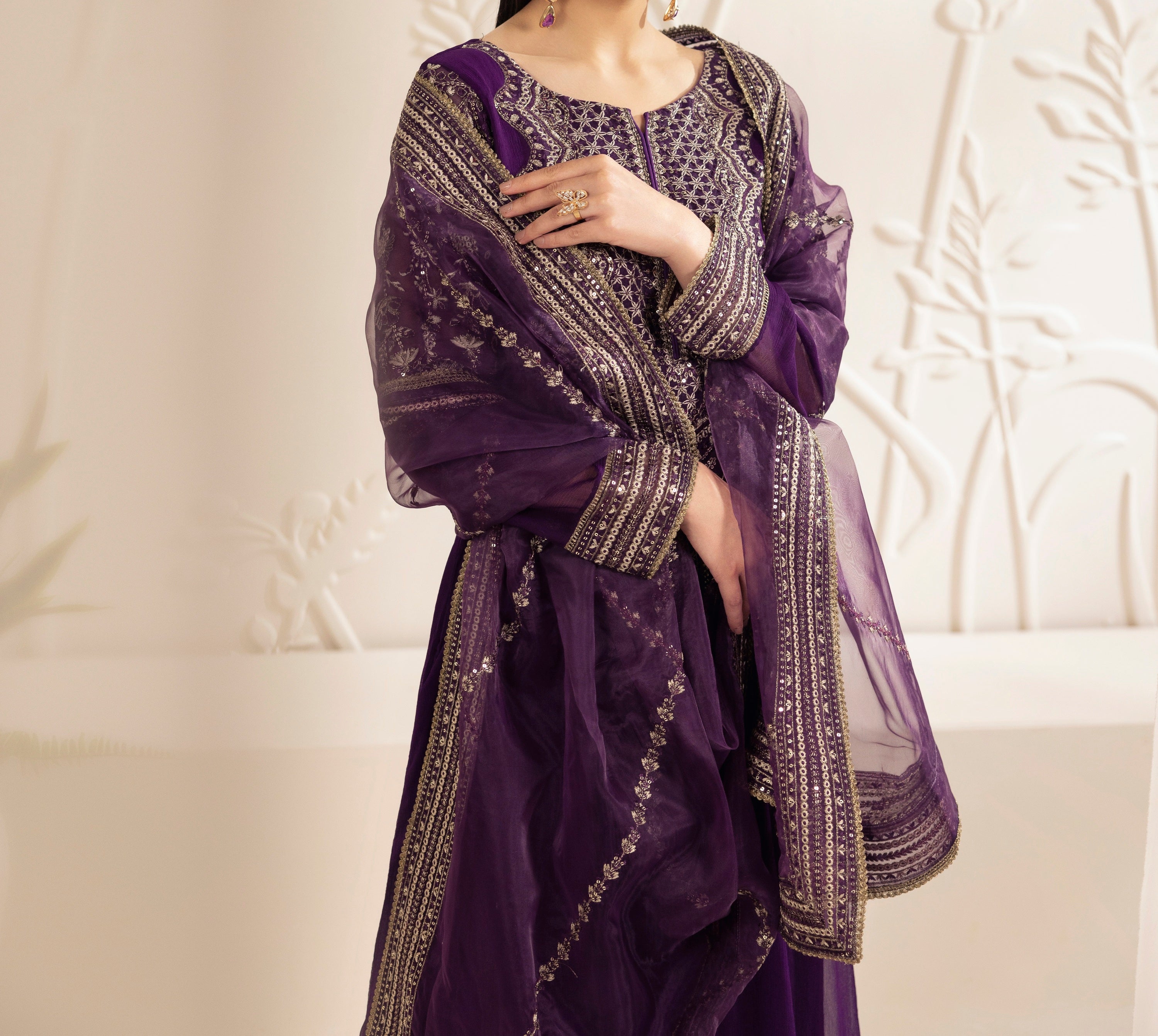 MGG-102 CHIFFON 3PC STITCHED