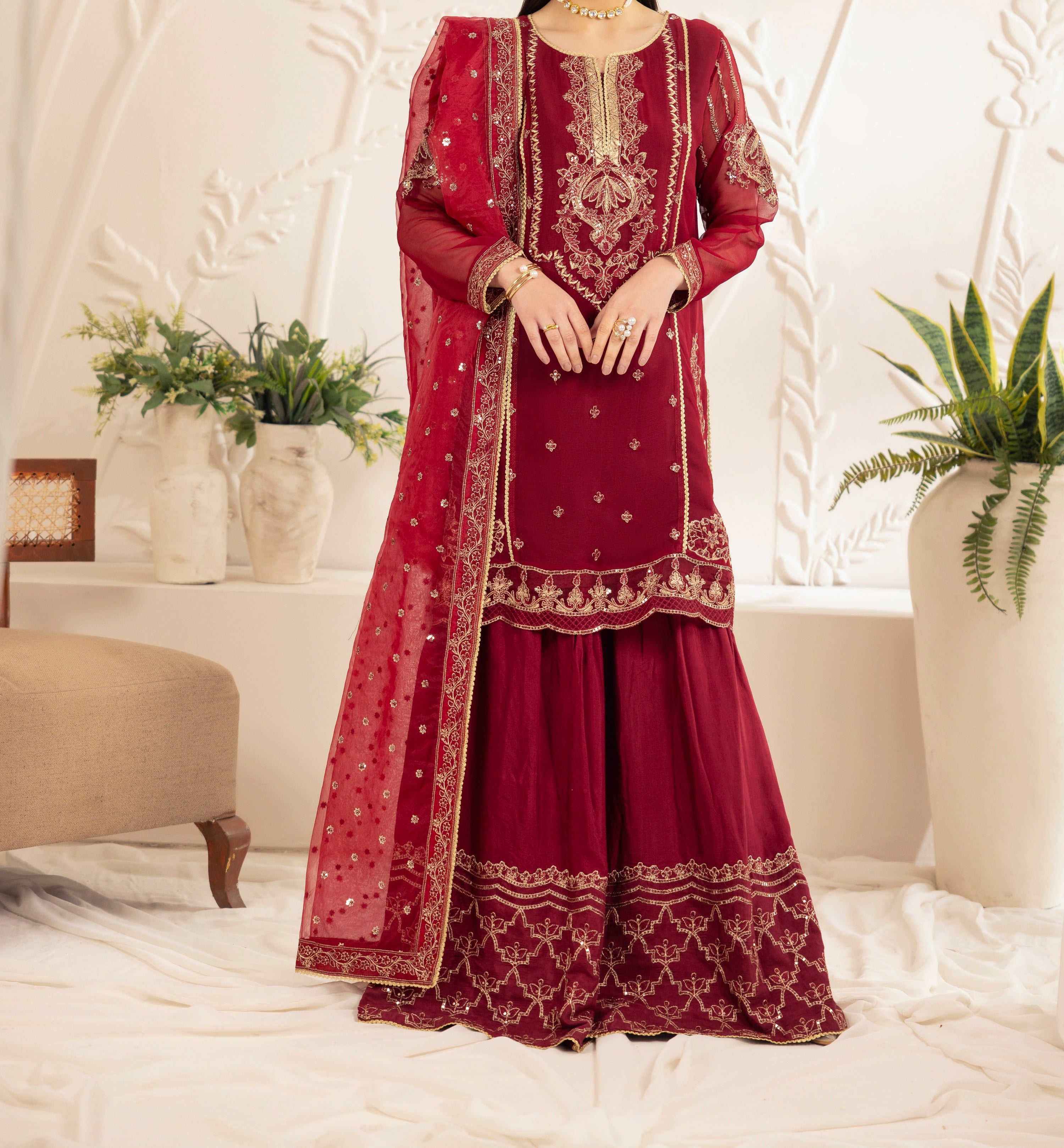 MGG-104 CHIFFON 3PC STITCHED