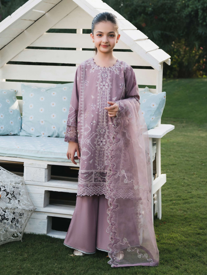 Lilly 3 piece kids suit lilac