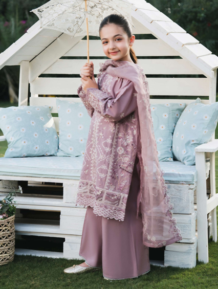 Lilly 3 piece kids suit lilac
