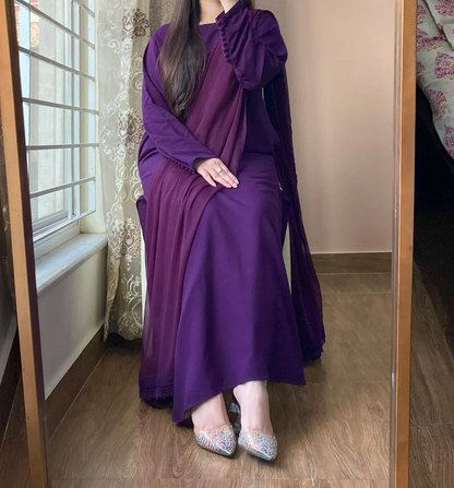 3 PIECE – Silk Karandi Dress