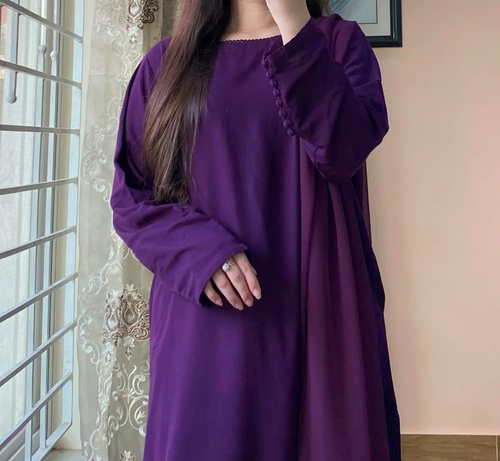 3 PIECE – Silk Karandi Dress