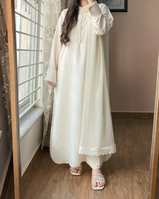 3 PIECE – Silk Karandi Dress