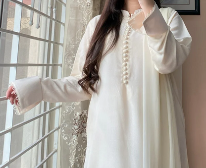 3 PIECE – Silk Karandi Dress