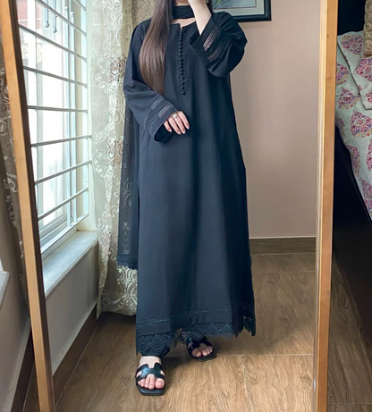 3 PIECE – Silk Karandi Dress