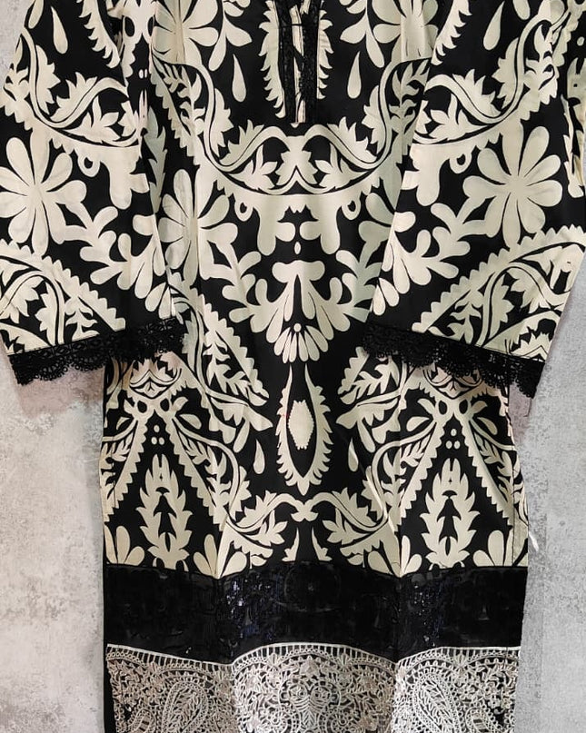 3-Pc  Lawn Dress