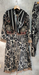 4-Pc  Lawn Frock