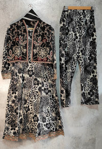4-Pc  Lawn Frock