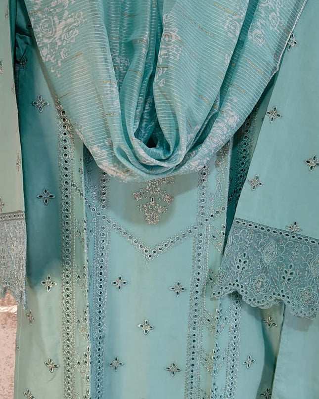 3-Pc  Lawn Dress