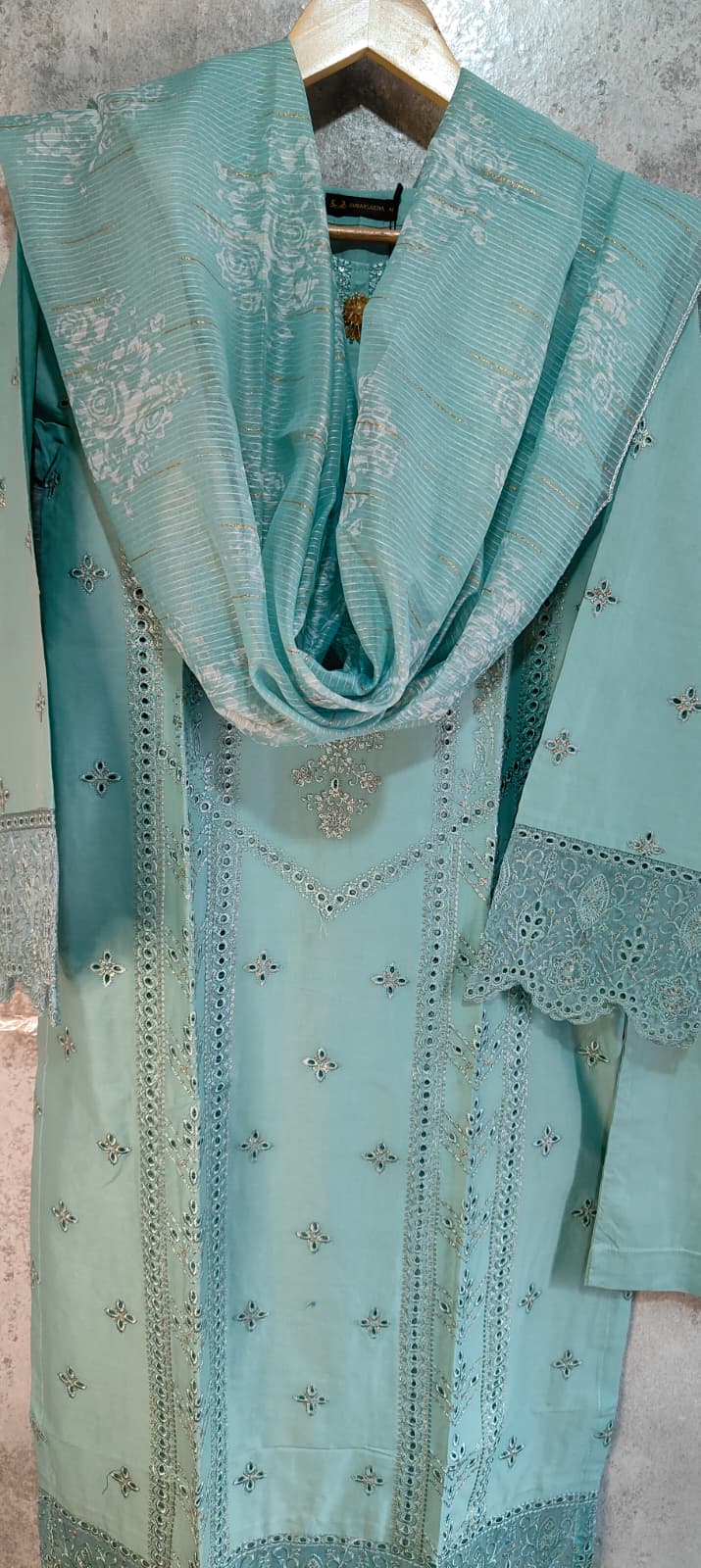 3-Pc  Lawn Dress