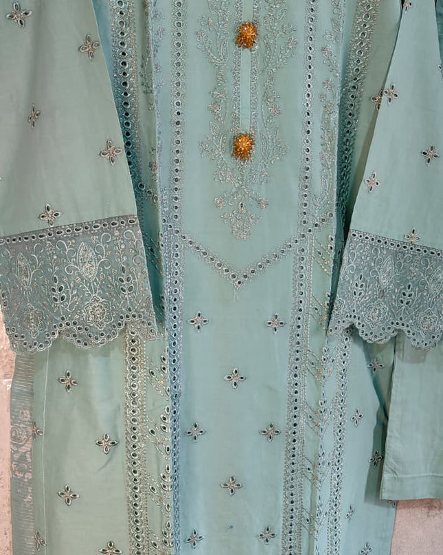 3-Pc  Lawn Dress