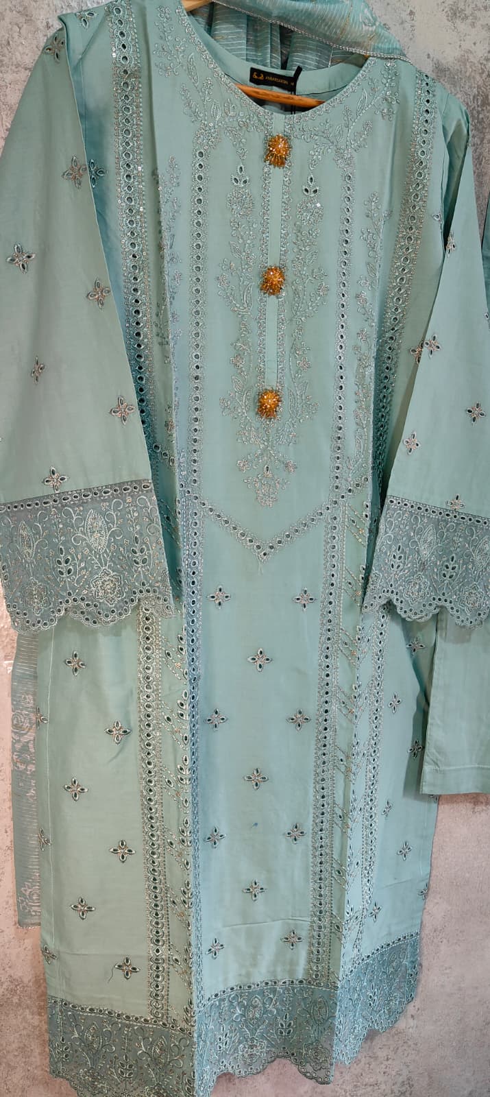 3-Pc  Lawn Dress