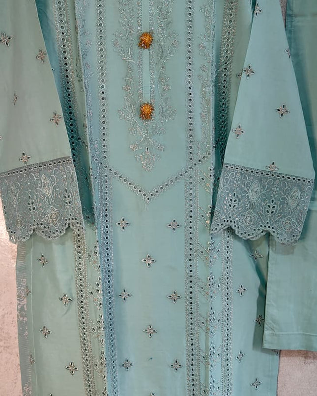3-Pc  Lawn Dress