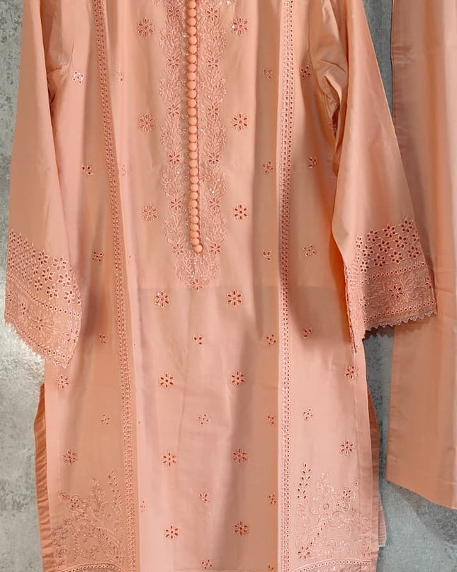 3-Pc  Lawn Dress