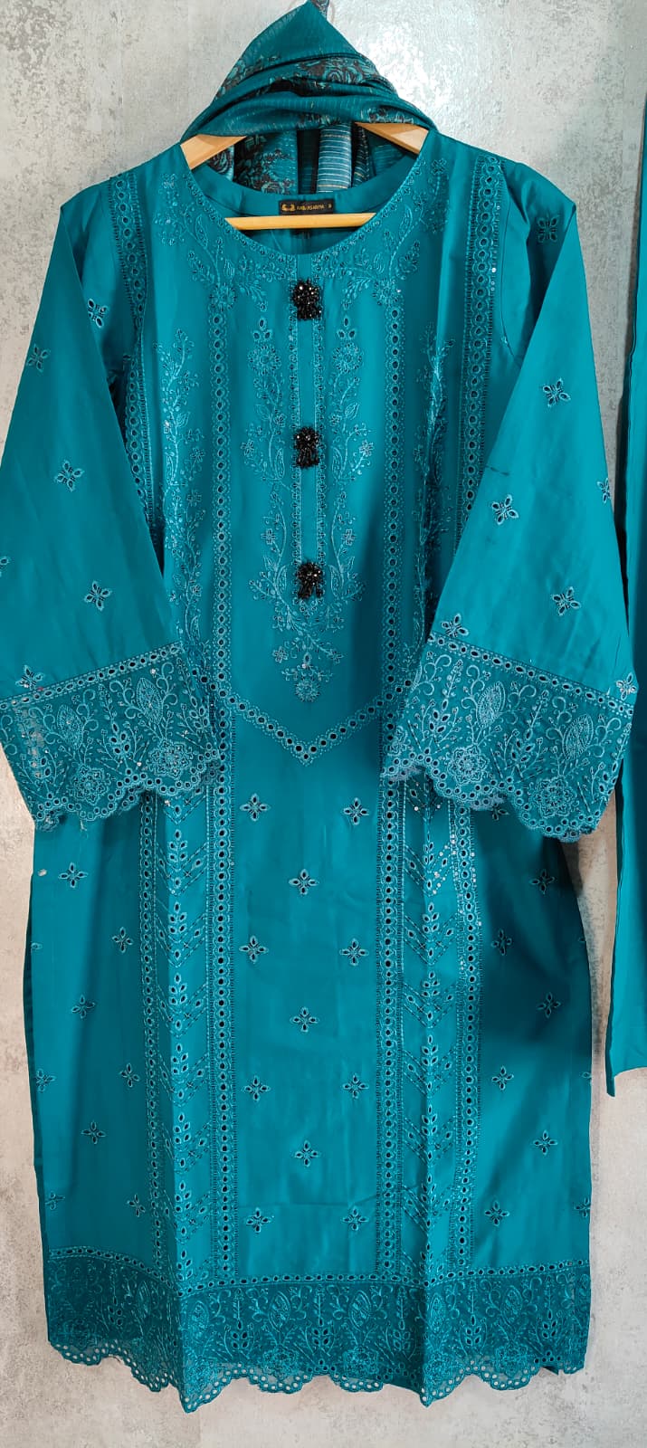3-Pc  Lawn Dress