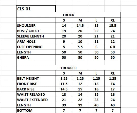 CLS-01 3PC STITCHED