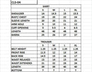 CLS-04 3PC STITCHED