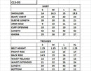 CLS-03 3PC STITCHED